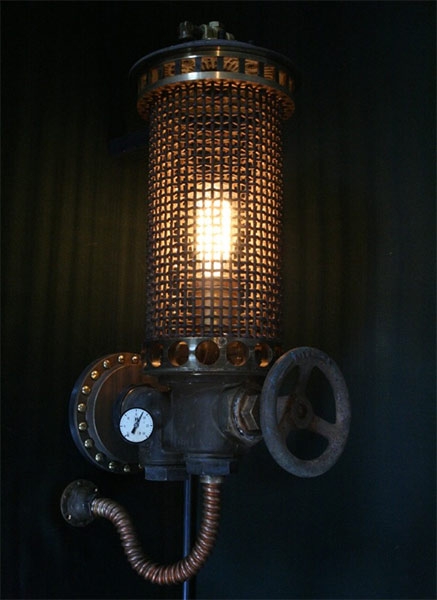 Scrap can be turned into art, functional art 