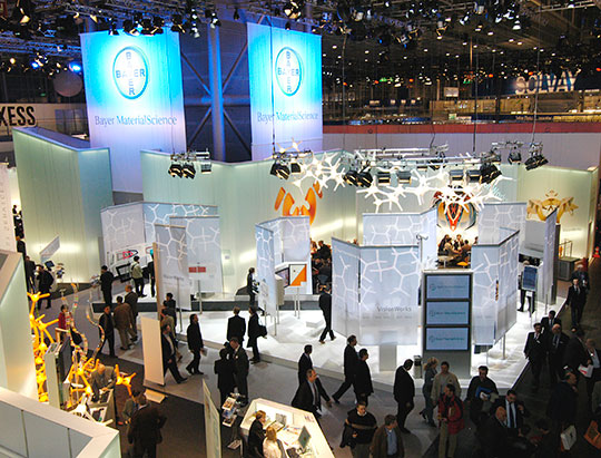 Before the trade fair K 2010 in Düsseldorf