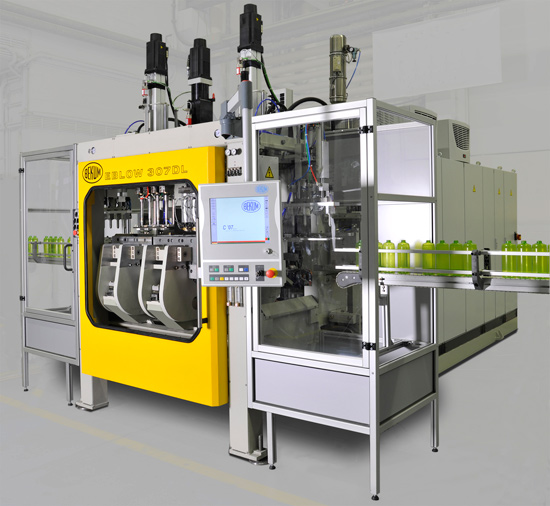 New concept for the clamping unit of the Eblow from Bekum