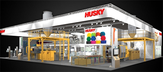 Husky’s H-PET system for low volume PET preform molding 