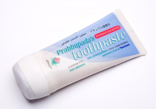 First biodegradable toothpaste tube 