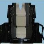 Perforated flat absorbers for efficient noise minimization