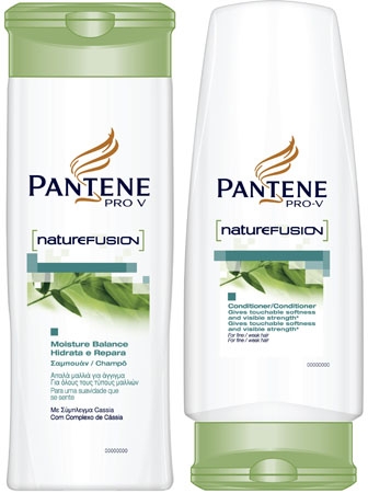 Eco-plastic shampoo bottle