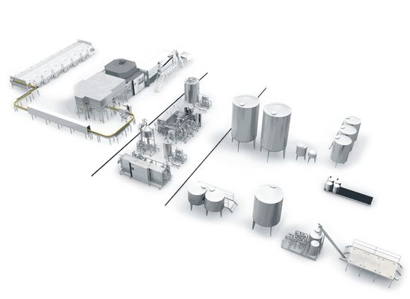 Krones’ twin-flow concept for juices and milk-based mixed drinks