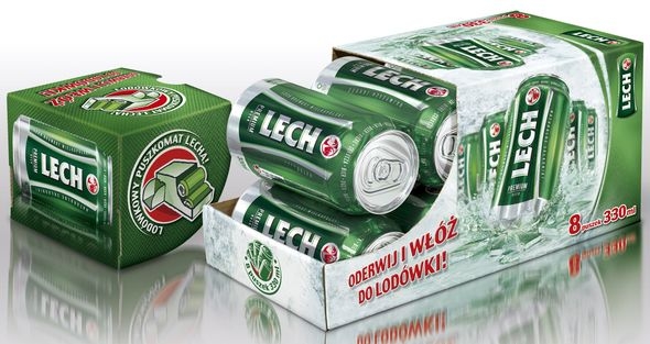 Innowacyjne opakowanie Lecha Premium