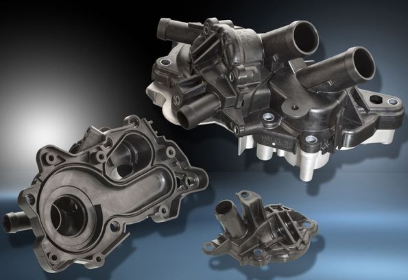 Thermostat housing for VW: Ultramid HRX in production