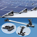 Hardly any metal under solar cells