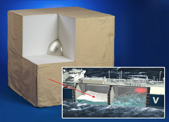 Basotect finds new application in LNG tankers
