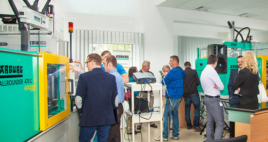 Arburg Hungary: Production efficiency live