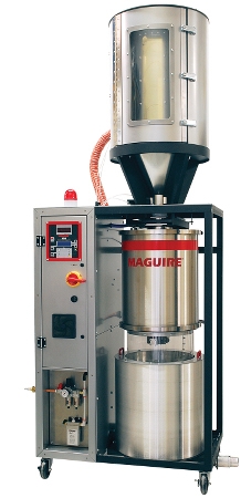 New vacuum resin dryer at K 2013