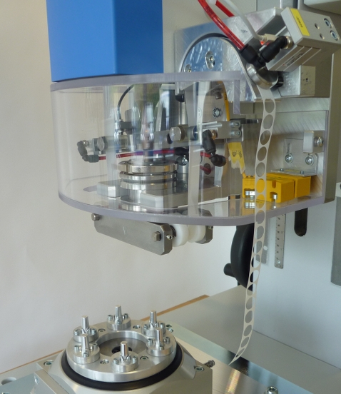The new Herrmann HiQ MPW ultrasonic punching/sealing machine