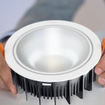 Osram LED downlights with Stanyl TC