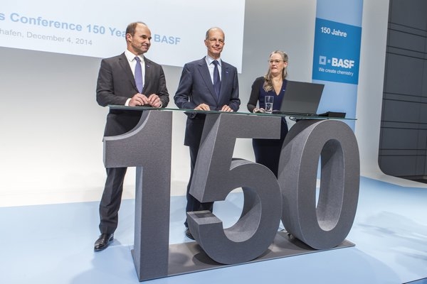 BASF announced its 150th anniversary program