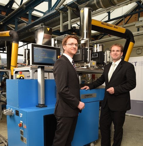 Coperion ZSK 18 MEGAlab laboratory extruder at IKT