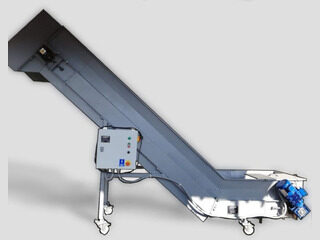 Inclined conveyor fo