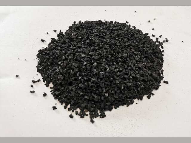 Rubber granulate...