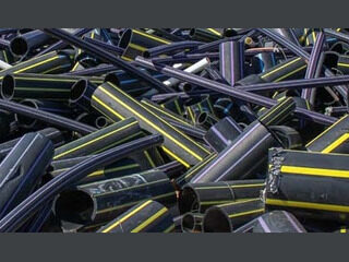 Odpad - rury HDPE