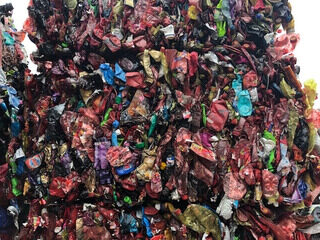 PET bottle mix brown