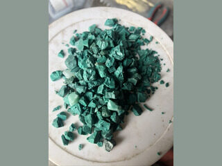 Green PET regrind