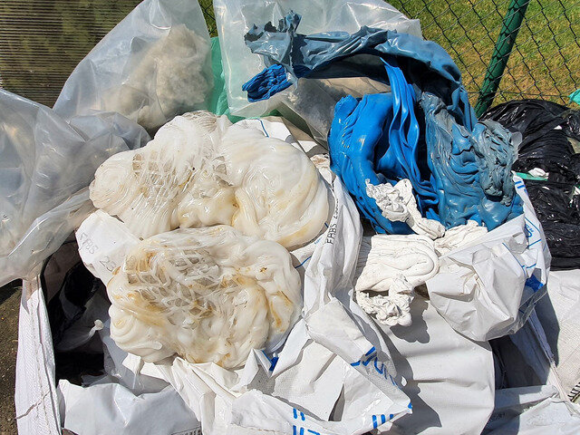LDPE lumps