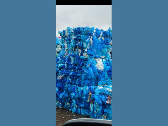 Niebieska folia LDPE