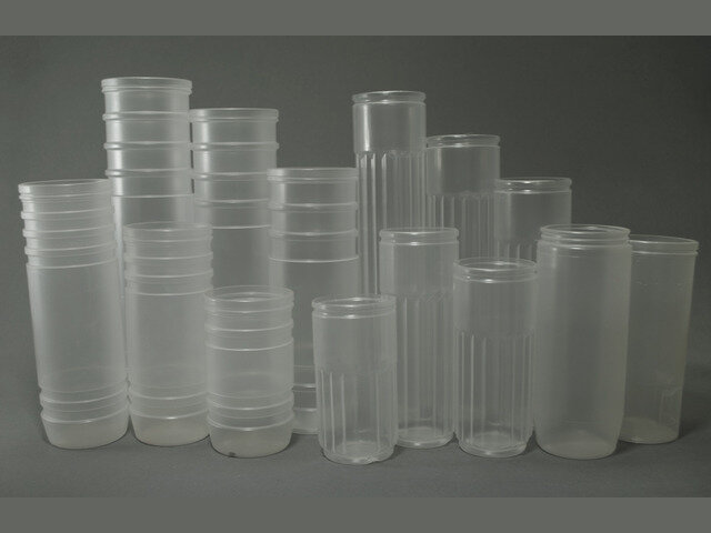 Grave candle tubes,...