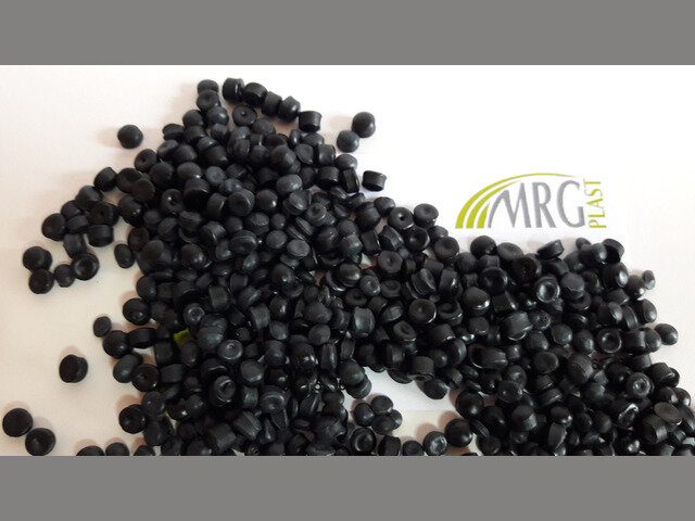 Black PP regranulate