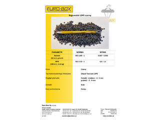 Black LDPE regranula