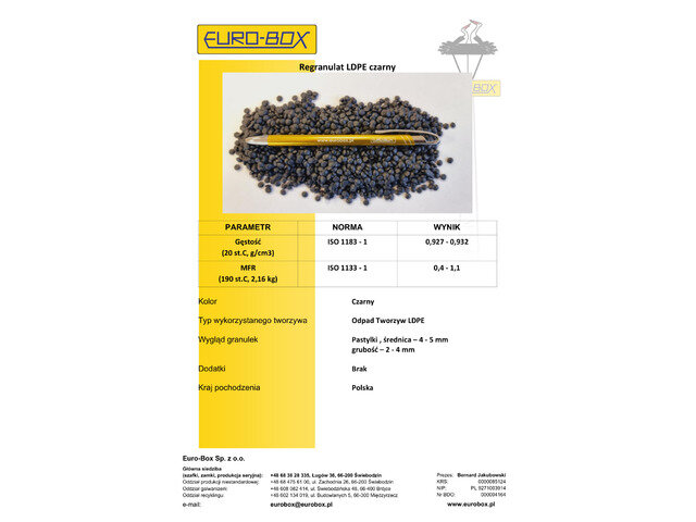 Black LDPE...