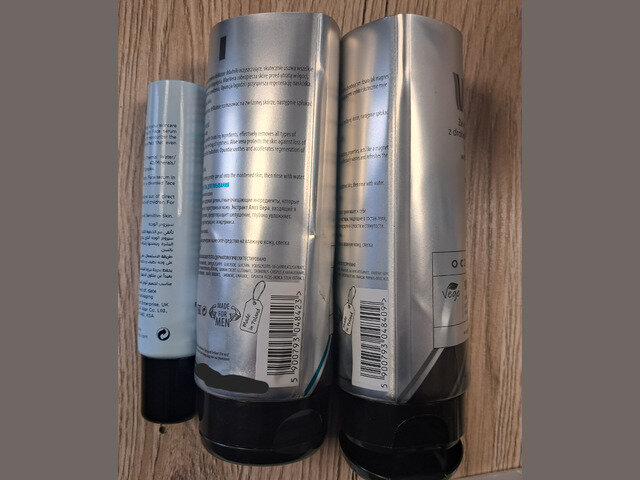 PE tubes after...