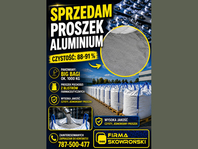 Proszek aluminium
