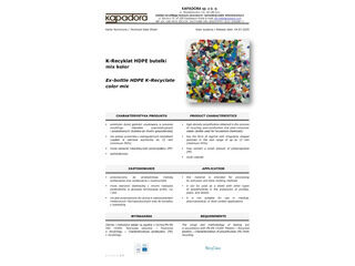 HDPE - regrind from 