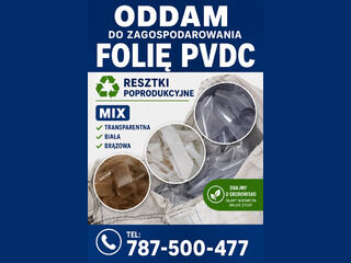 PVDC film for dispos