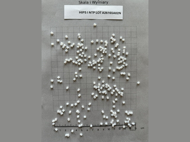 HIPS off-grade MVR...