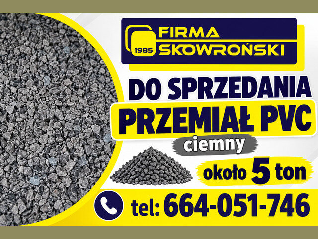 Przemiał PVC ciemny