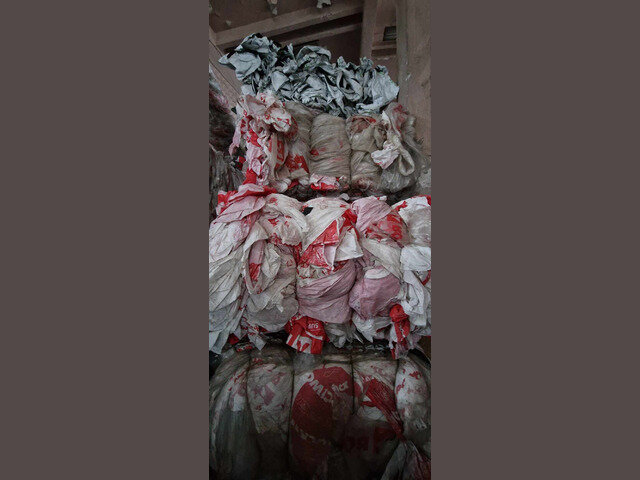 LDPE film red, black