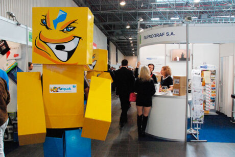 Reprograf na targach Packaging Innovations 2015
