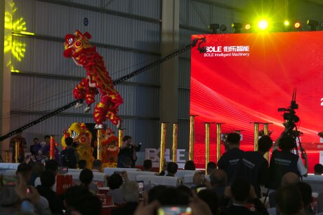 Ceremonia otwarcia fabryki Bole Intelligent Machinery