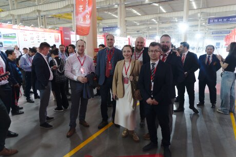 Ceremonia otwarcia fabryki Bole Intelligent Machinery