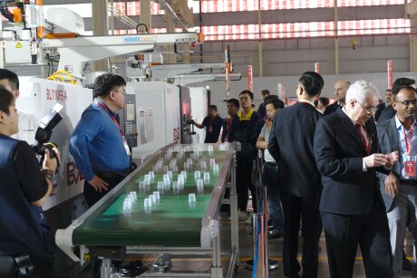 Ceremonia otwarcia fabryki Bole Intelligent Machinery