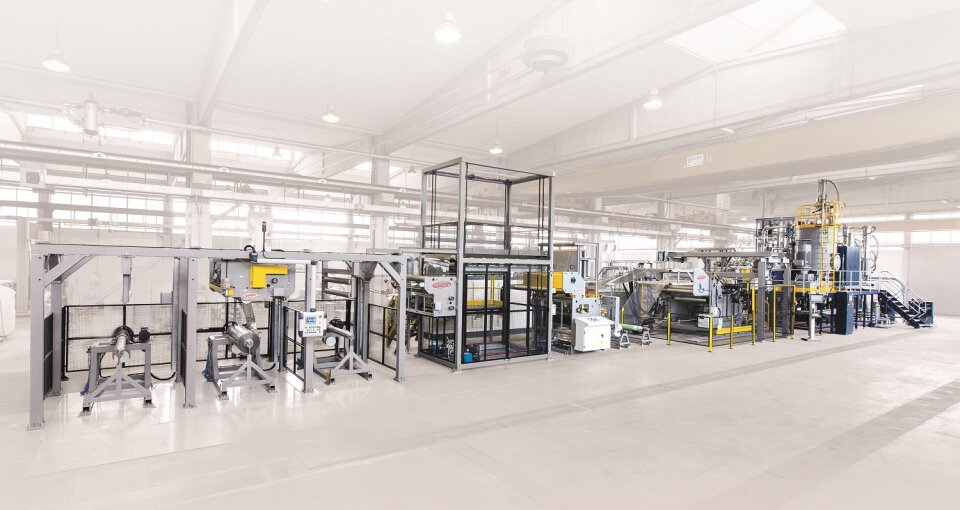 amut-erema-rpet-foil-extrusion-line