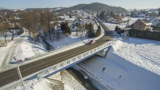 Pierwszy polski most drog