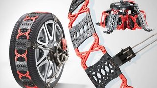 Snow chains with thermopl