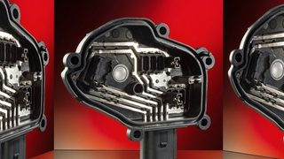Sensor carrier made from 