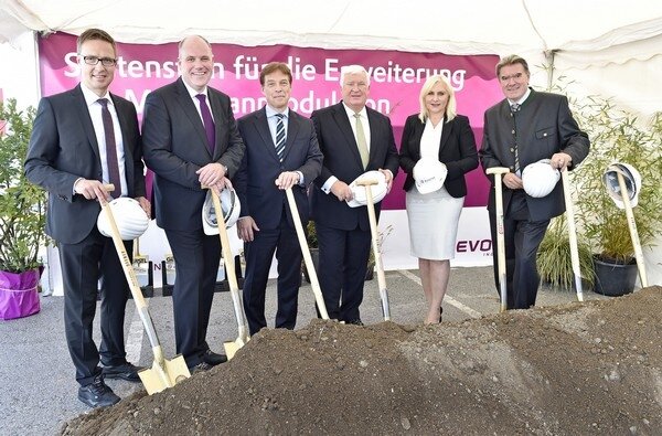 Evonik breaks ground for expansion of its membrane production in Austria