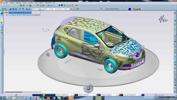 Inżynierowie Renault pracują na platformie 3DEXPERIENCE firmy Dassault Systèmes