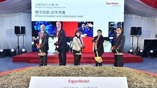 ExxonMobil breaks ground 