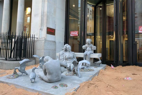 Greenpeace sculpture