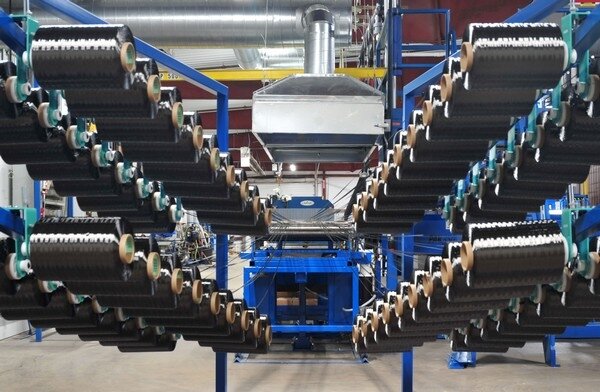 PlastiComp expands production capability for long carbon fiber reinforced composites
