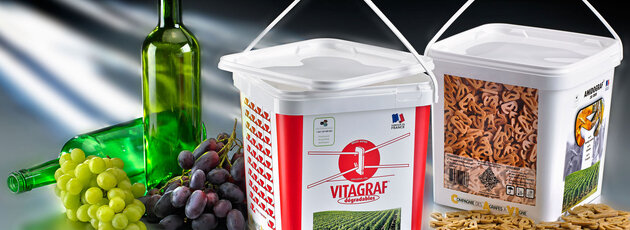 Biodegradable vineyard clips